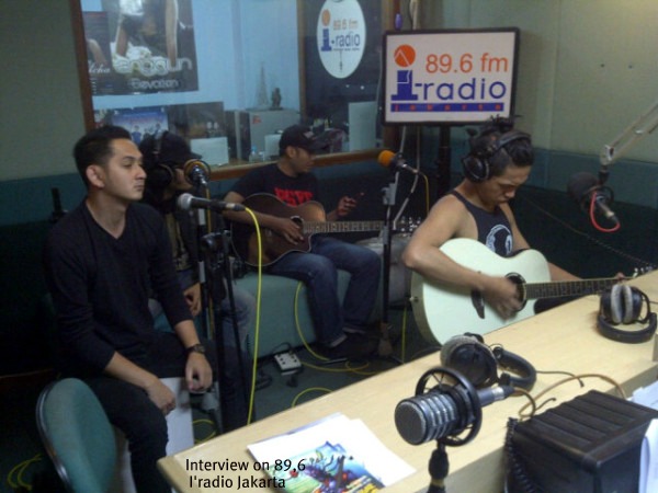 Captainjack band Live interview 89,6 FM i'Radio Jakarta